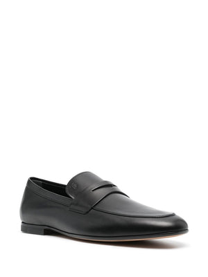 TOD'S Timeless Leather Slip-On Loafers