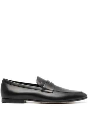 TOD'S Timeless Leather Slip-On Loafers