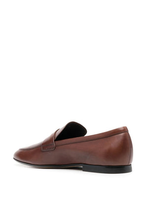 TOD'S Timeless Leather Slip-On Loafers