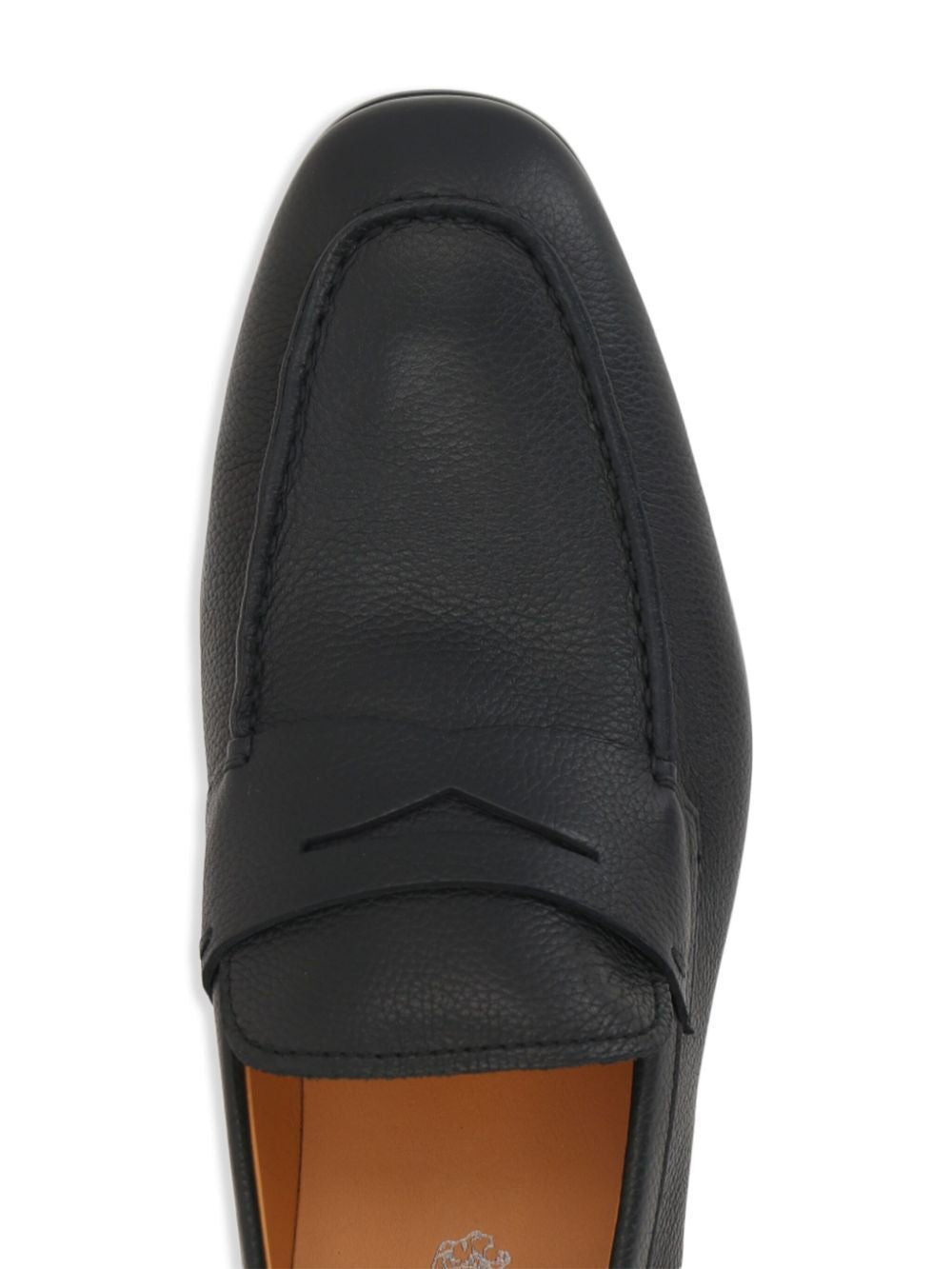 TOD`S Grained Leather Penny Loafers for Women