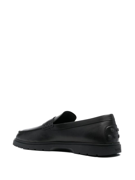 TOD'S Classic Leather Loafers for Men