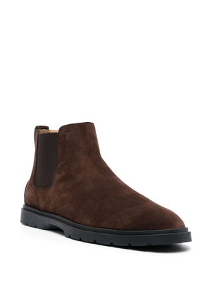 TOD'S Suede Chelsea Ankle Boots for Men