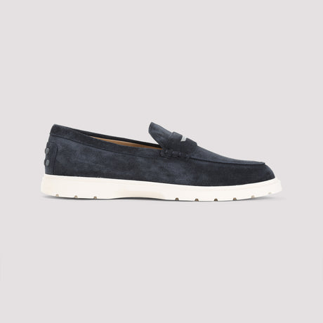 TOD'S Suede Moccasin Loafers for Men