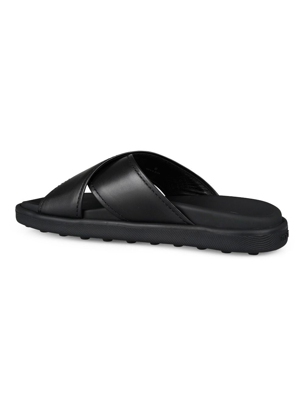 TOD'S Men's Leather Slide Sandals