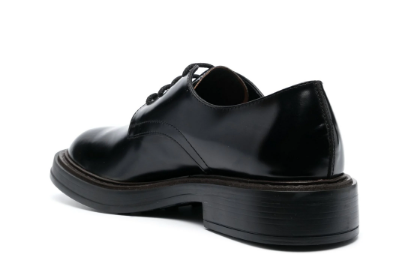 TOD'S Classic Black Lace-Up Shoes for Men