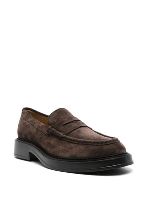 TOD'S Classic Suede Loafers for Men