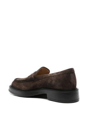 TOD'S Classic Suede Loafers for Men