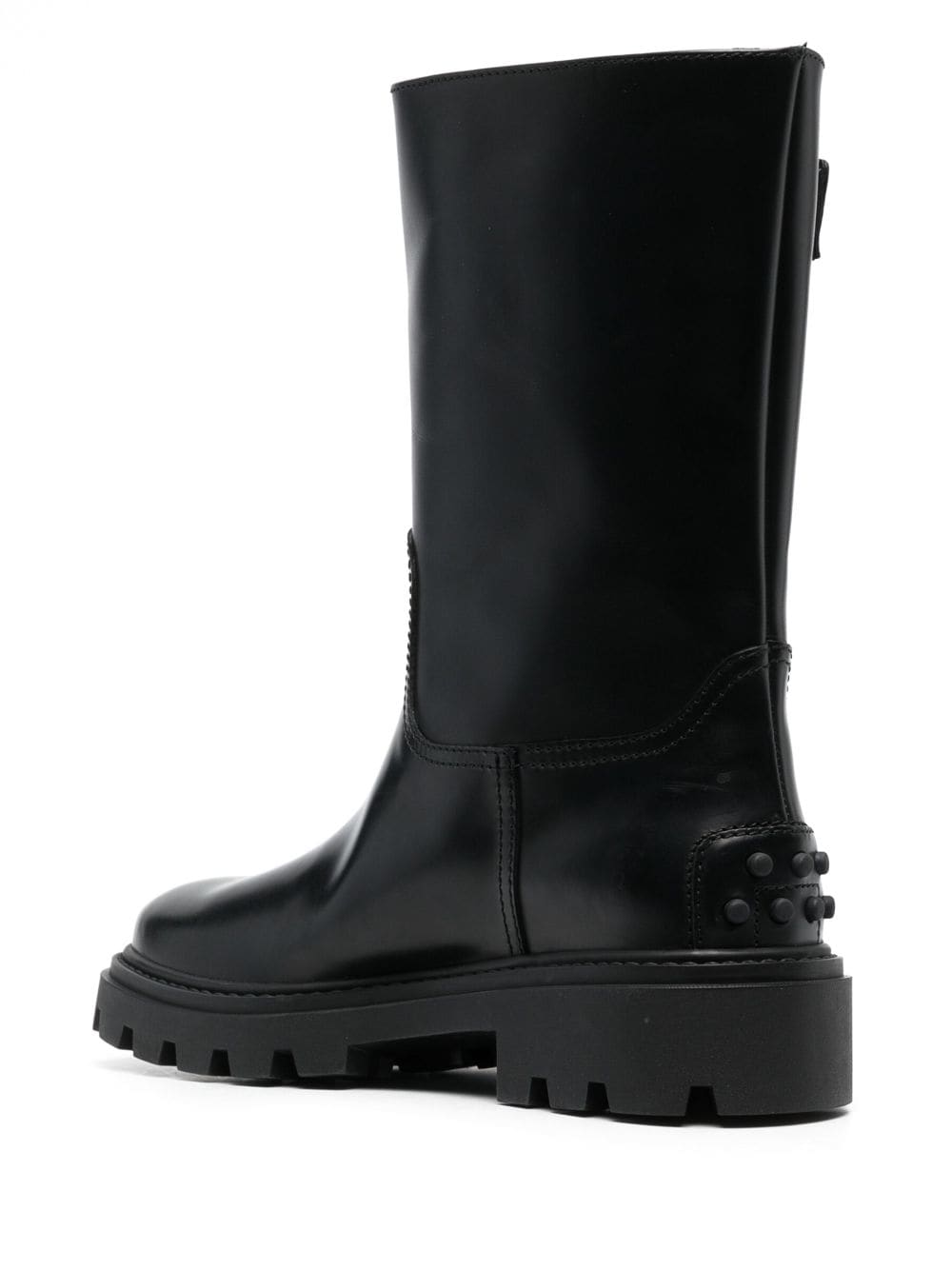 TOD'S Women's Leather Biker Boot