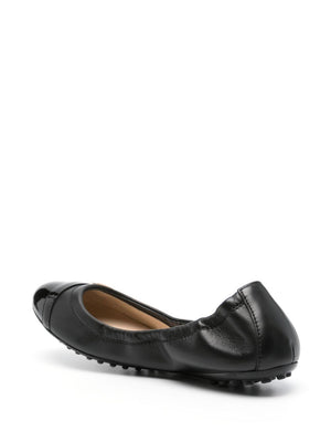 TOD'S Timeless Leather Ballet Flats