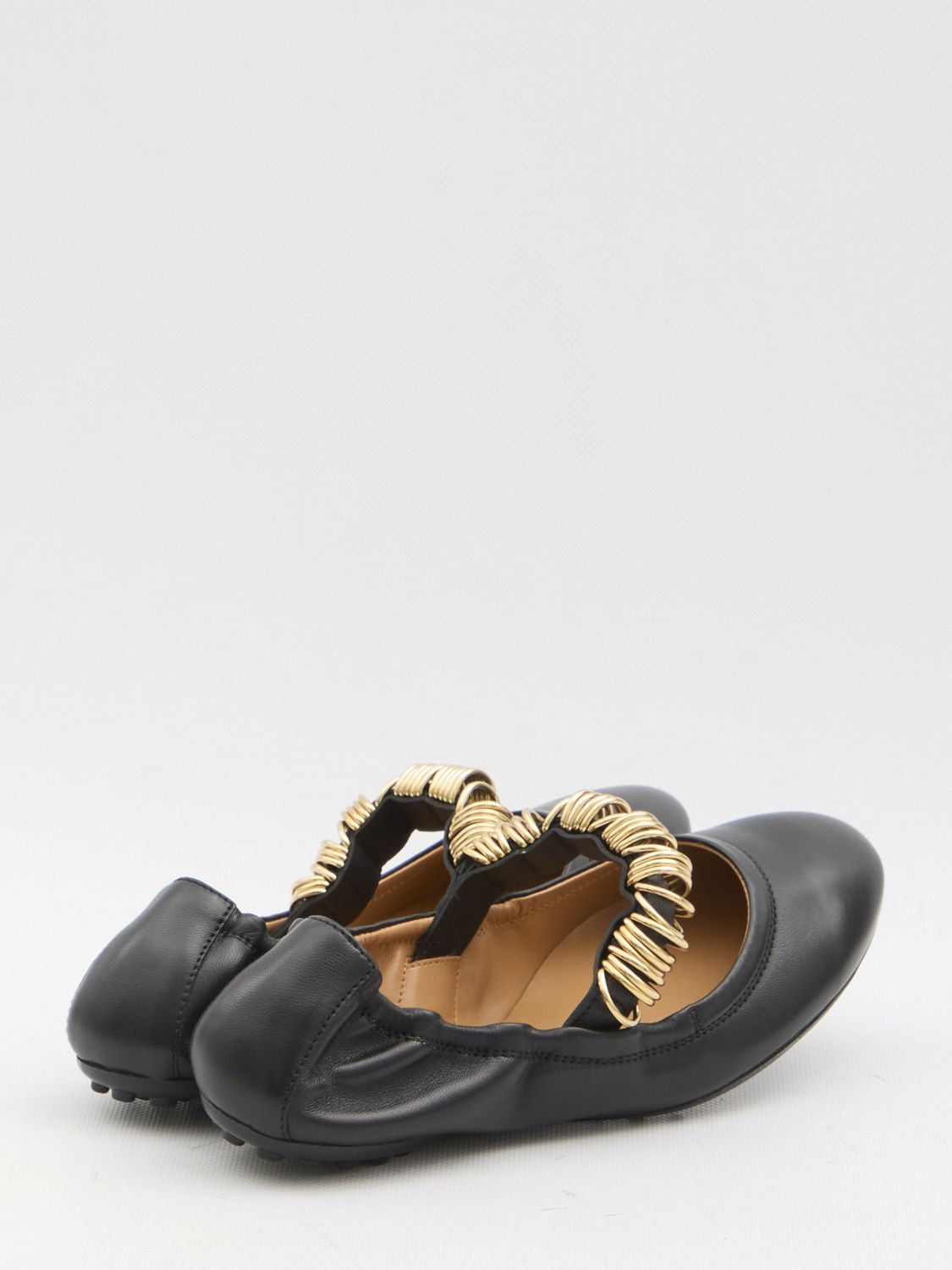 TOD`S Leather Ballerina Slippers for Men