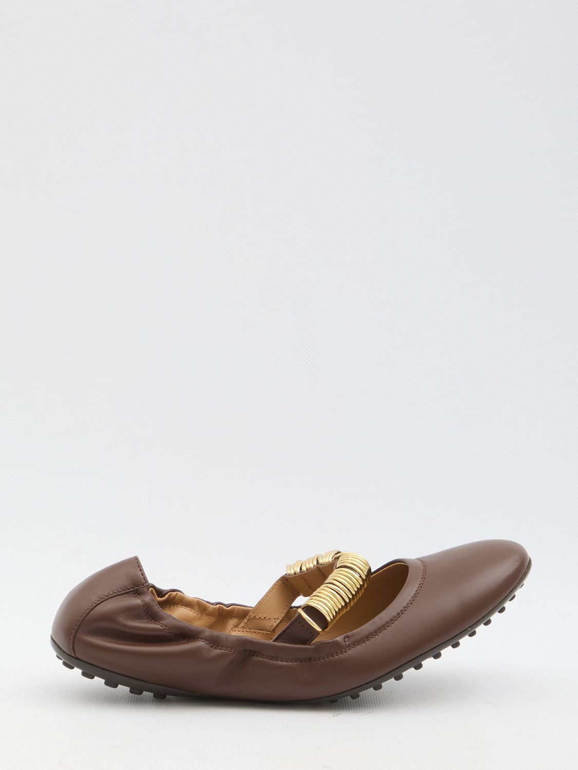 TOD`S Leather Ballerina Slippers for Men