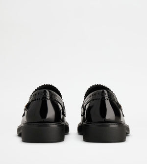 TOD'S Classic Leather Loafers with Horsebit Detail