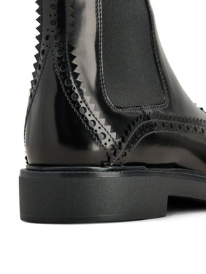 TOD'S Patent Leather Ankle Boots for Women