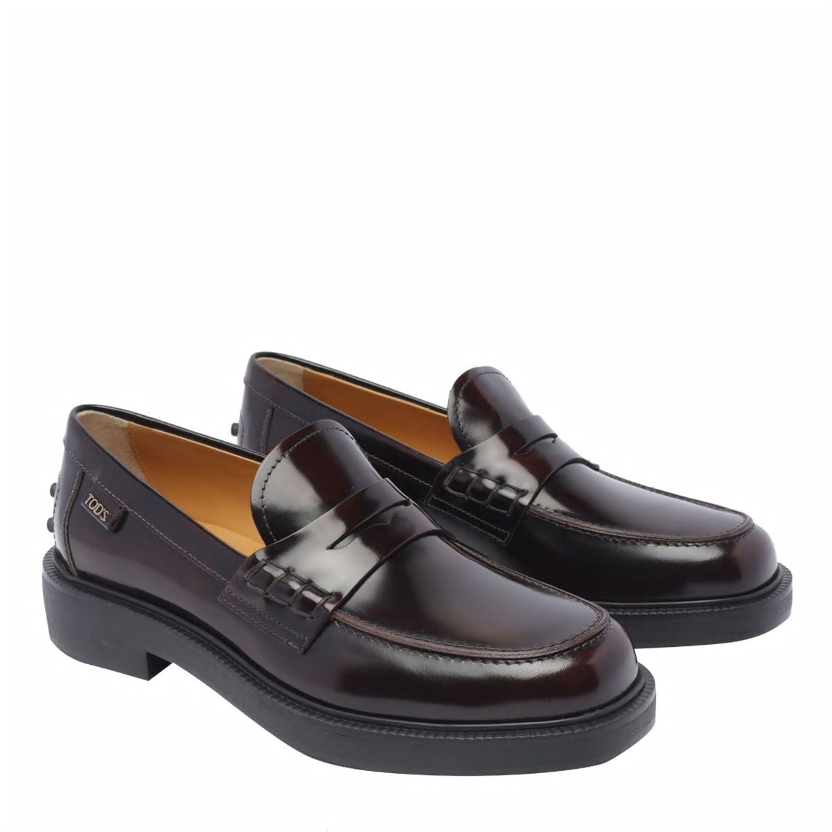 TOD'S Calfskin Moccasin Shoes for Women - FW24