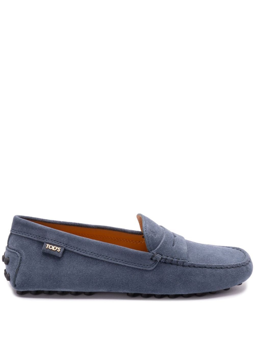 TOD`S Men's Suede Rubber Driving Loafers