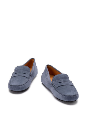 TOD`S Men's Suede Rubber Driving Loafers