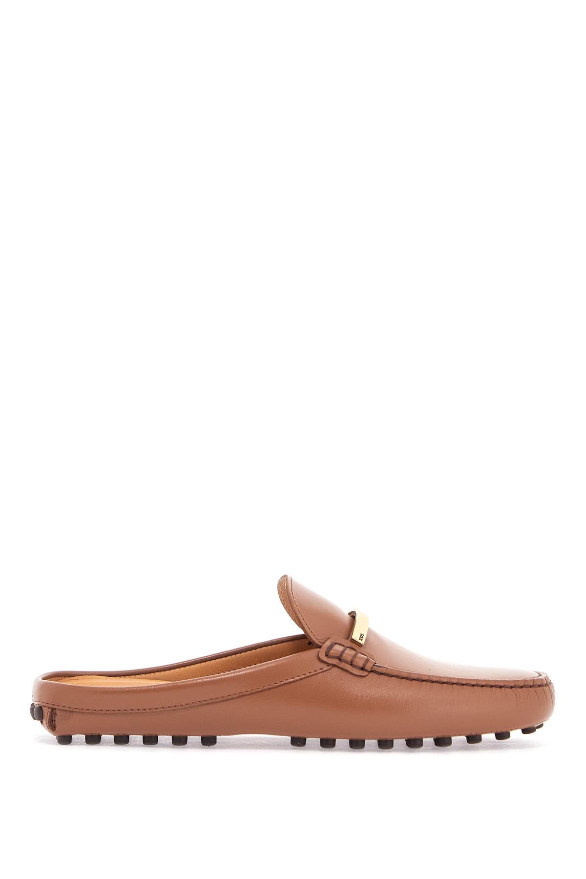 TOD'S Elegant Slip-On Loafers with Metal Detail