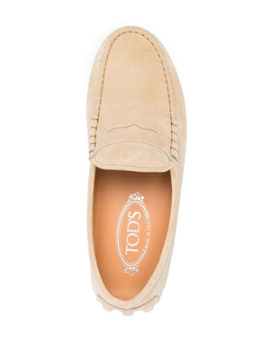 TOD'S ベージュアーモンドトゥローファー - SS24コレクション