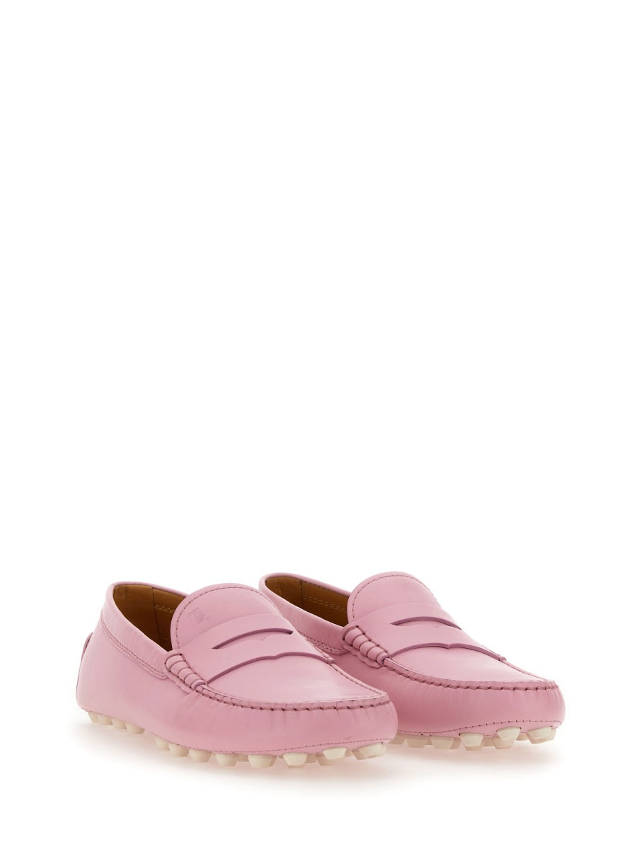 TOD'S Women's Rubberized Moccasin