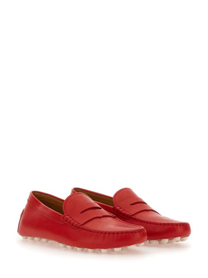 TOD'S Women's Rubberized Moccasin