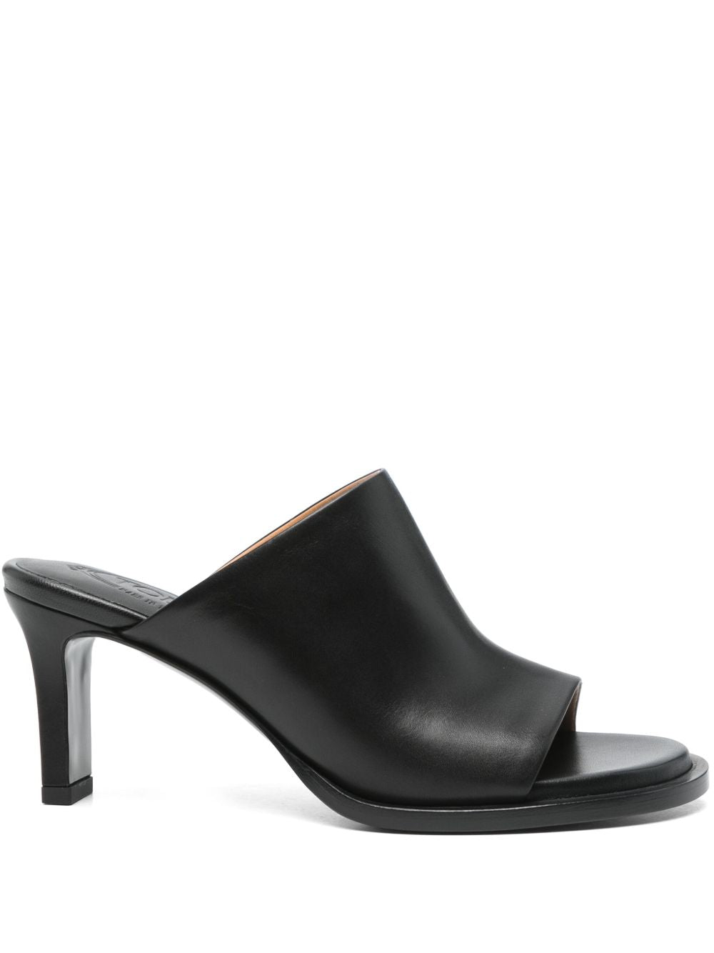 TOD'S Leather Heel Sandals for Women - Mid Heel Design