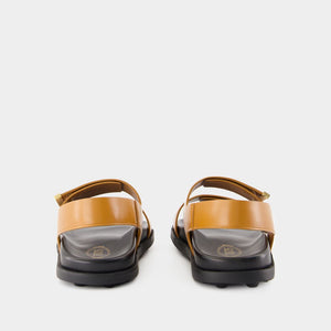 TOD'S Essential Leather Sandals for Women - SS25