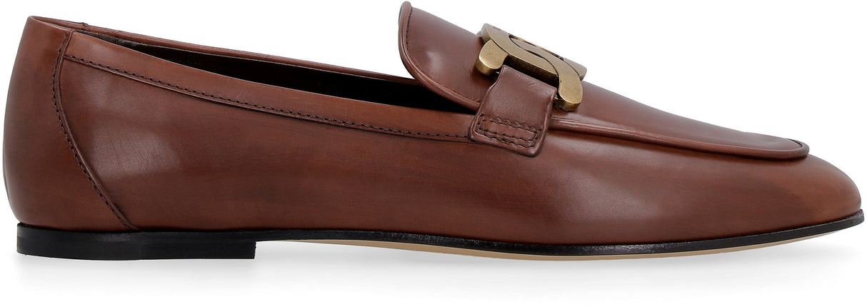 TOD'S Leather Loafers for Women