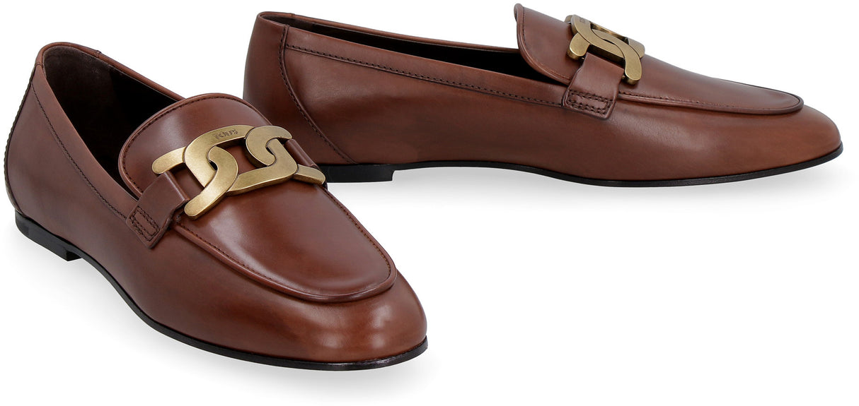 TOD'S Leather Loafers for Women