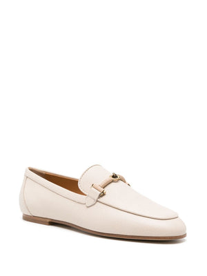 TOD'S Brown Leather Loafers - SS24コレクション