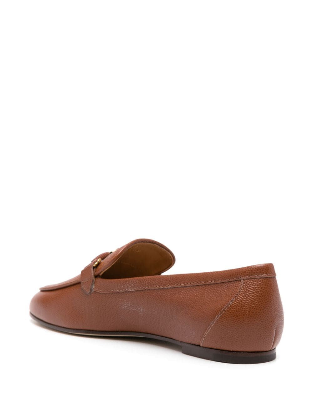 TOD'S Brown Leather Loafers - SS24コレクション