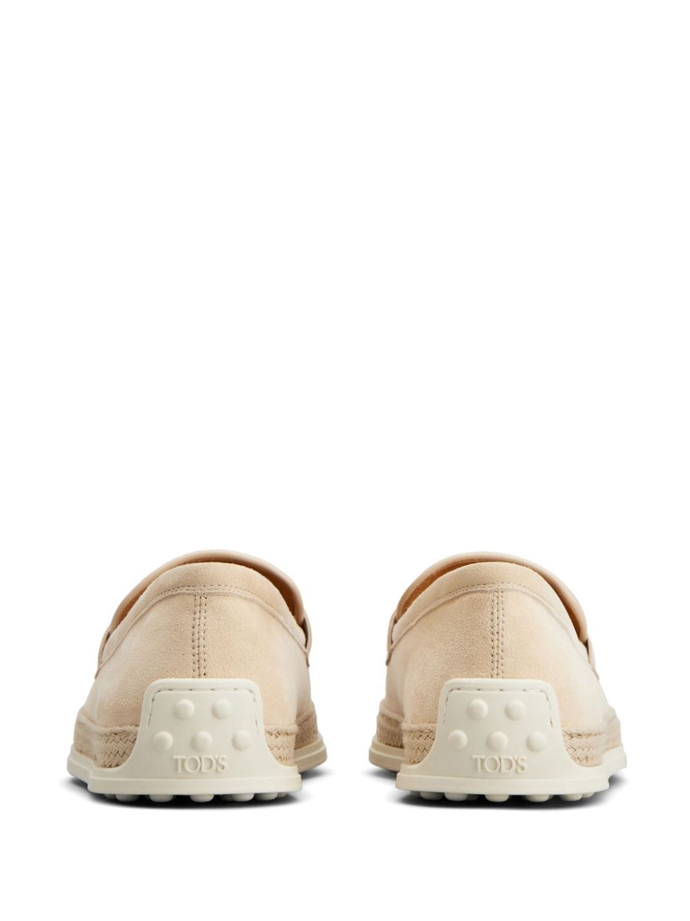 TOD'S Suede Leather Loafers for Women