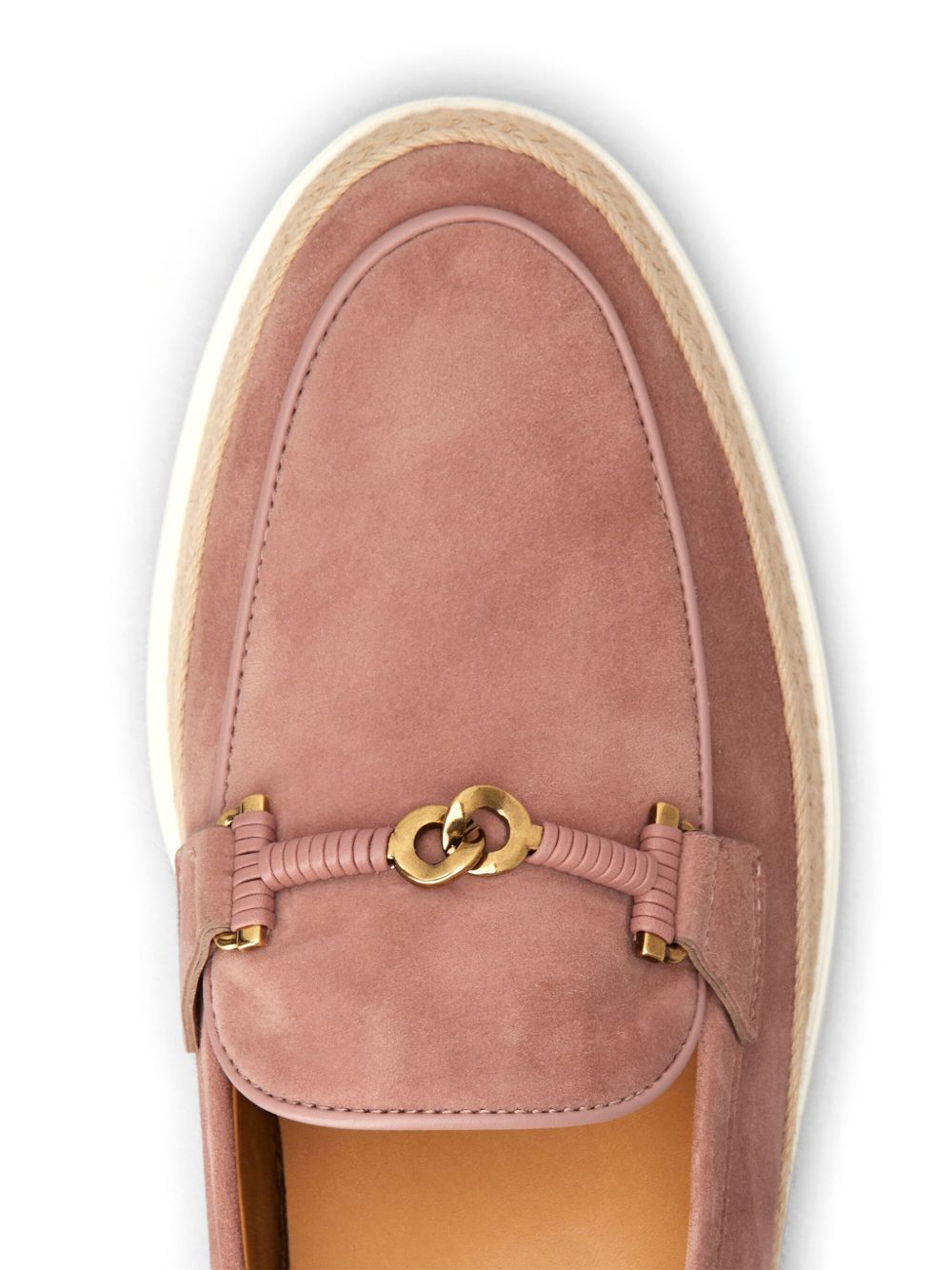 TOD'S Suede Leather Loafers for Women