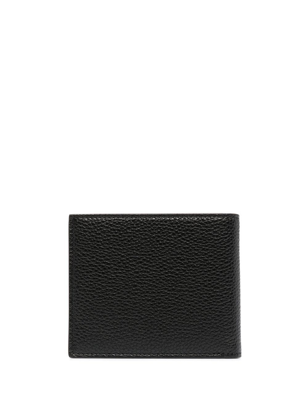 TOM FORD Leather Bifold Wallet with Logo Stamp