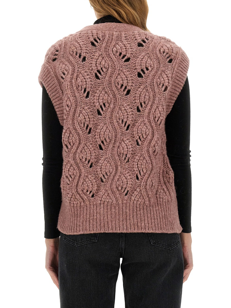 MILA SCHON Women’s Regular Fit Alpaca Cardigan