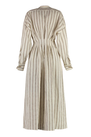 MAX MARA Elegant Flared Shirtdress