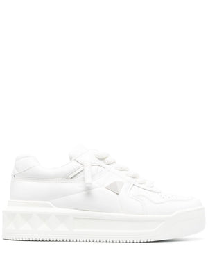 VALENTINO GARAVANI One Stud XL Leather Sneakers - SS25 Edition