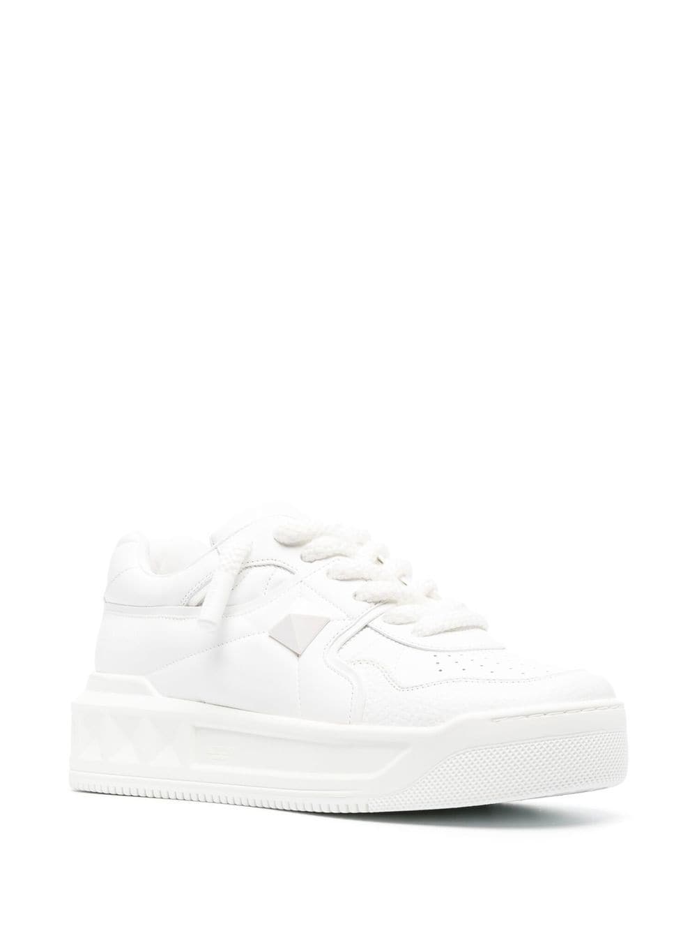 VALENTINO GARAVANI One Stud XL Leather Sneakers - SS25 Edition