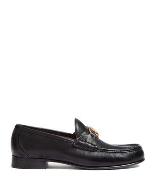 VALENTINO GARAVANI Signature Leather Loafers for Men