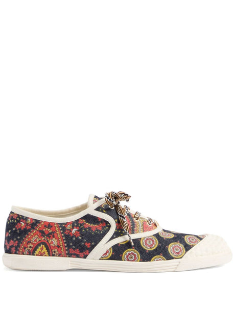 VALENTINO GARAVANI Bay by Bay Floral Print Sneakers for Men