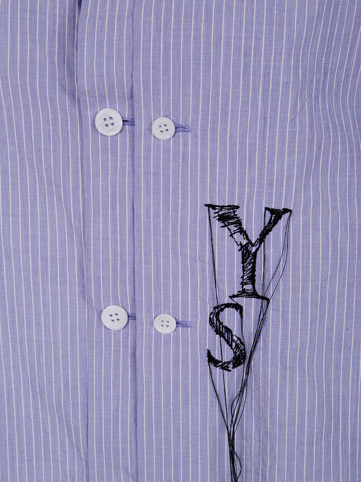 Y'S Women's SS25 Mini Doubled Front B Shirt