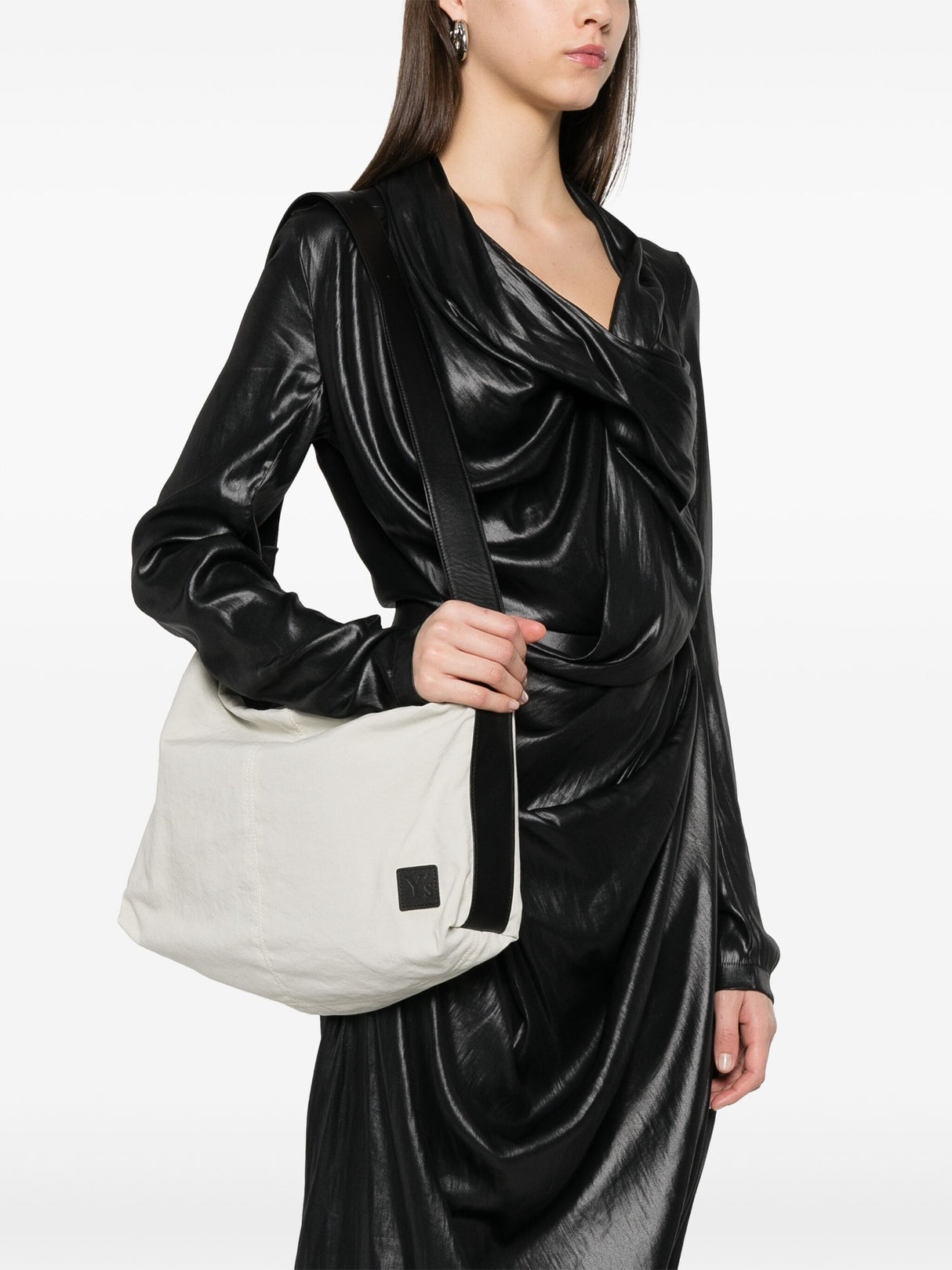 Y'S Asymmetrical Shoulder Mini Handbag