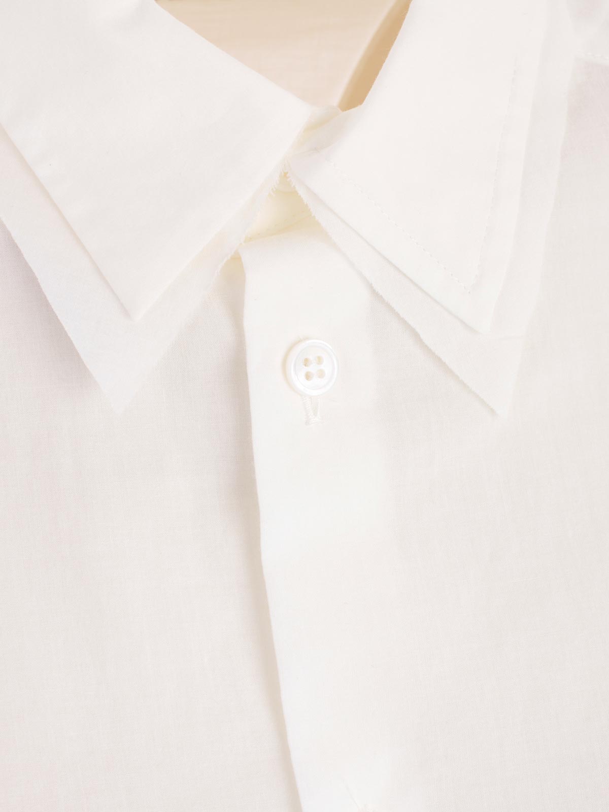 Y'S Long Sleeve Shirt with Pocket and Double Collar