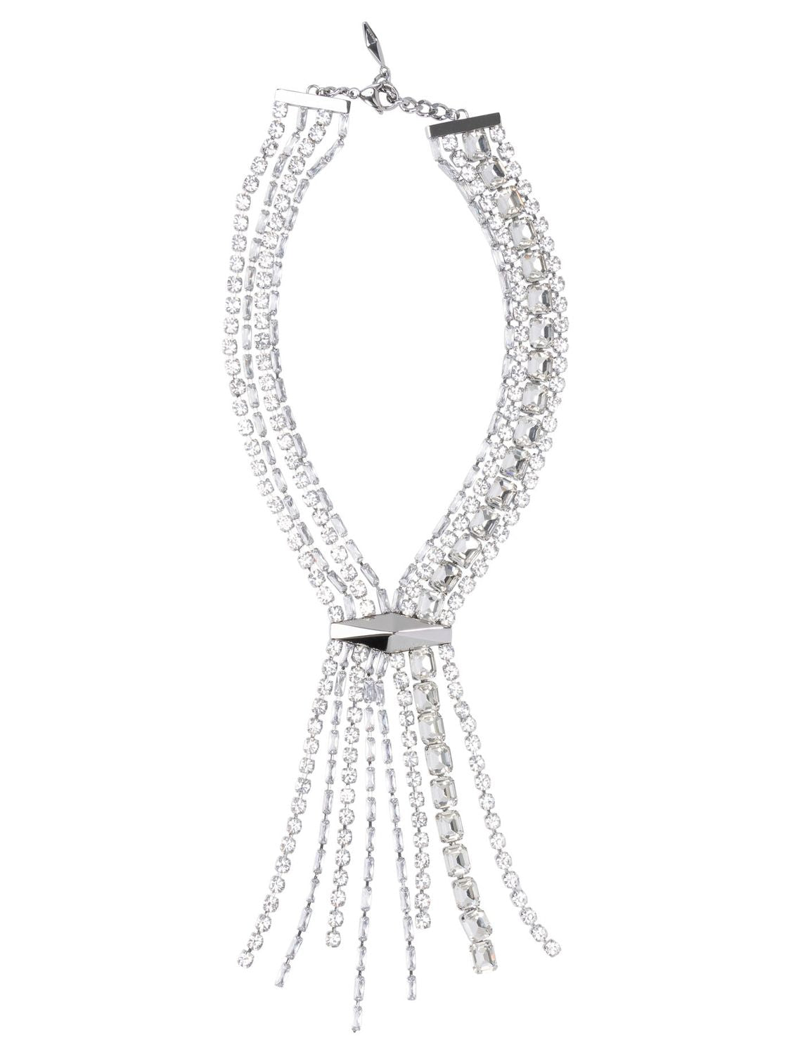 JIMMY CHOO Mini Crystal-Embellished Necklace