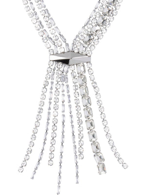 JIMMY CHOO Mini Crystal-Embellished Necklace