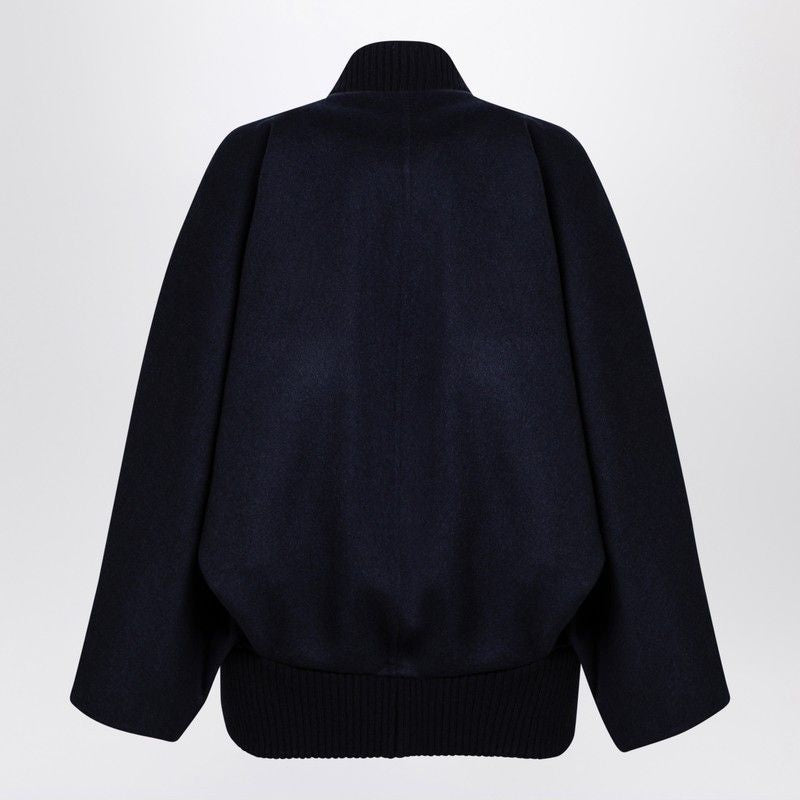 MAX MARA Mini Cashmere Cape Bomber Jacket