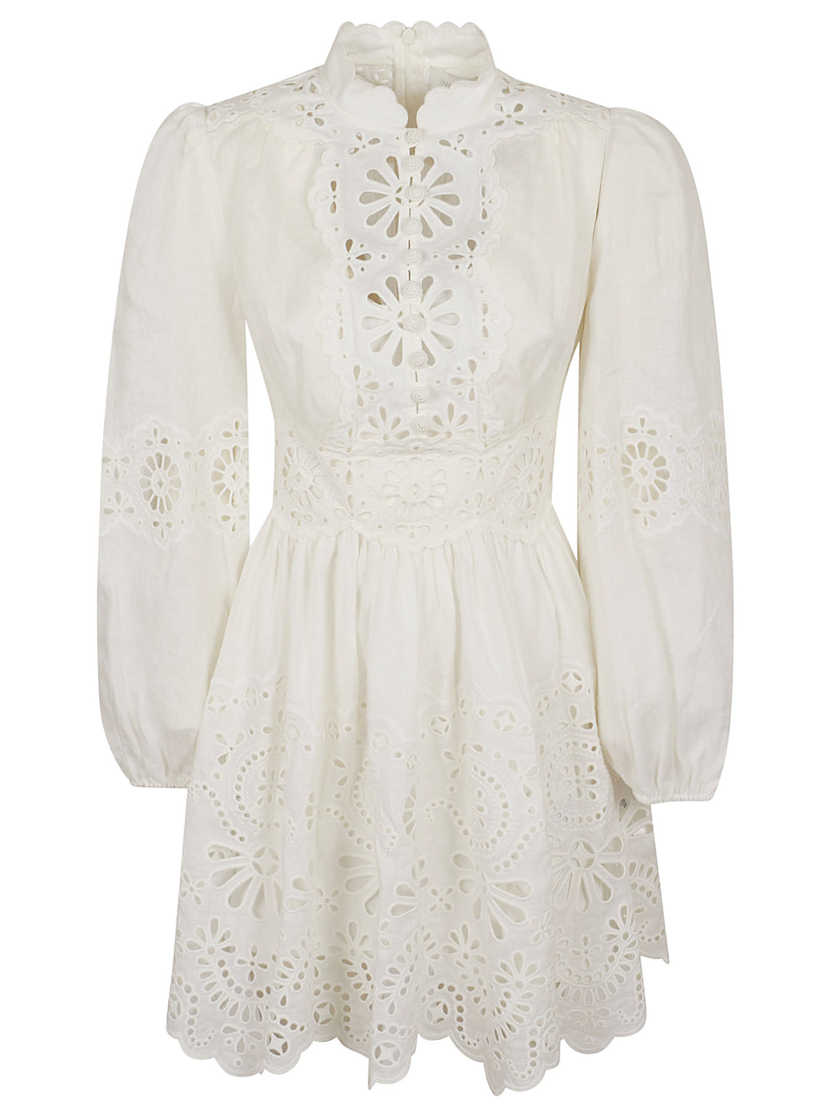 ZIMMERMANN Chic Linen Mini Dress for Women