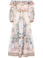 ZIMMERMANN Luxe Linen Mini Dress for Women