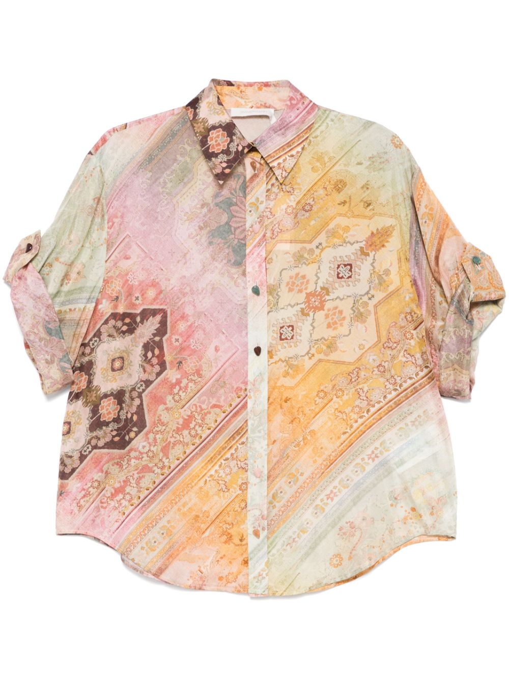 ZIMMERMANN Elegant Silk Shirt for Women - Multicolor