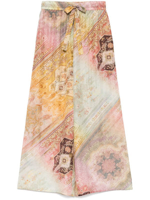 ZIMMERMANN Luxury Silk Pants for Women - Perfect for Spring Summer 25