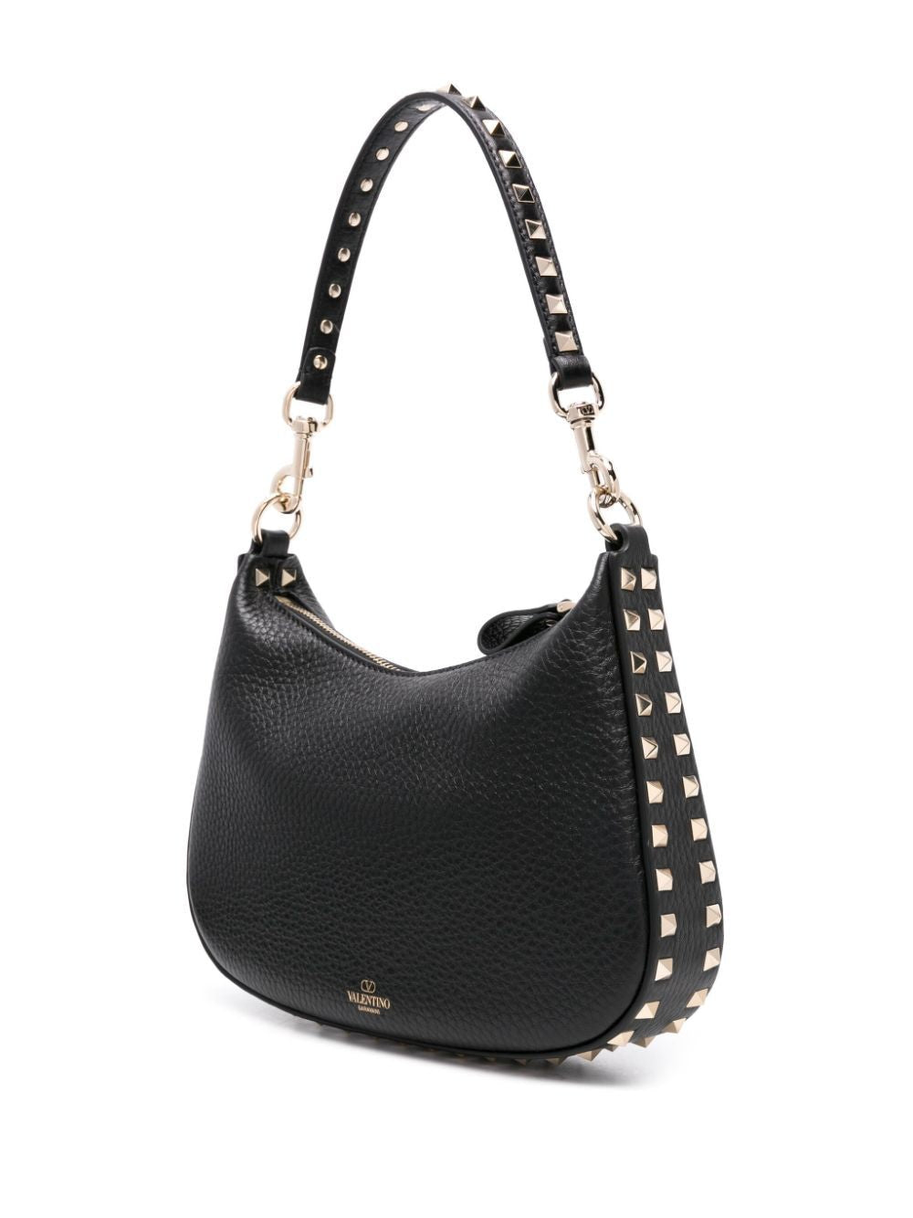 VALENTINO Mini Rocstud Leather Shoulder Handbag